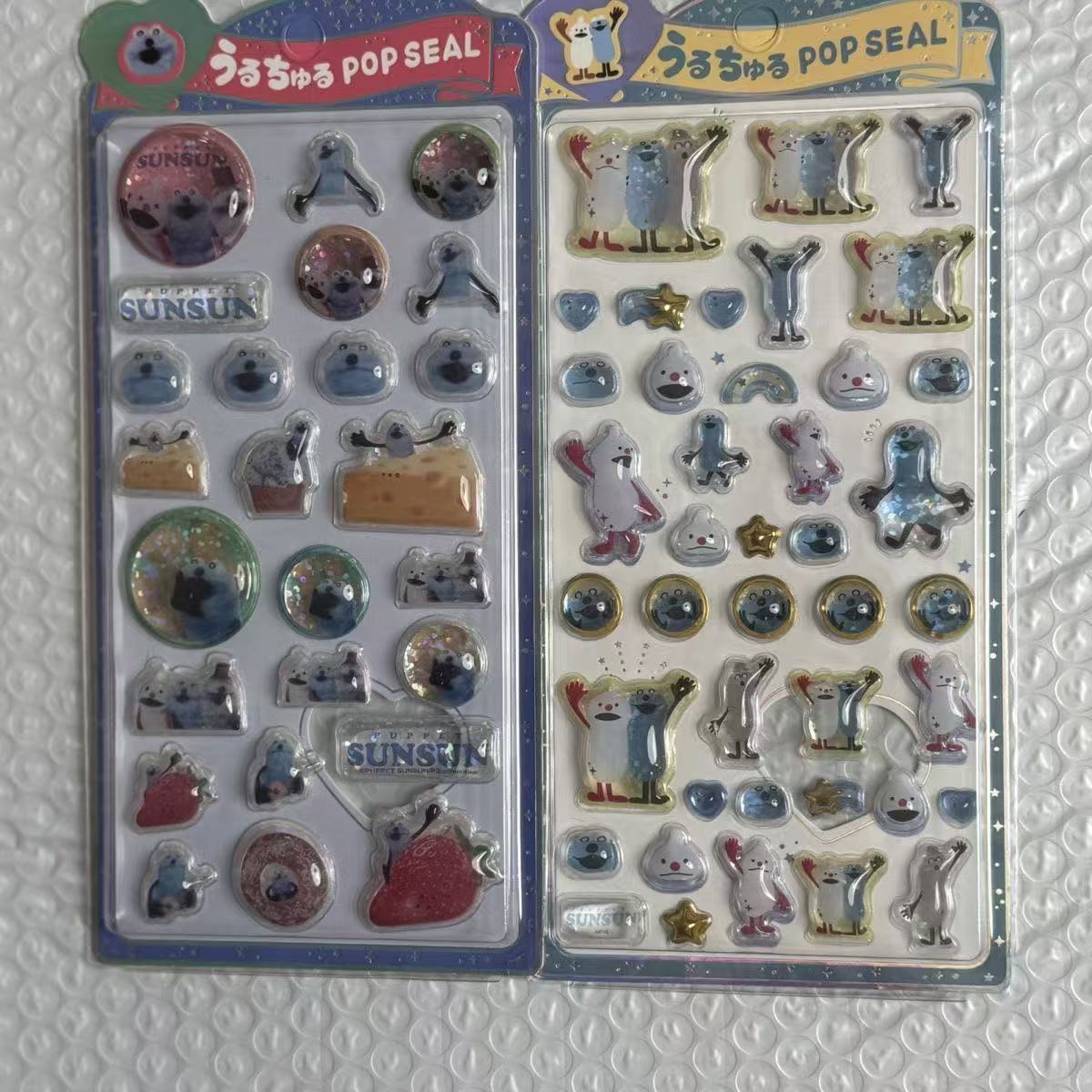 4 pegatinas transparentes 3D c - Food Grocery Snacks reseña y precio