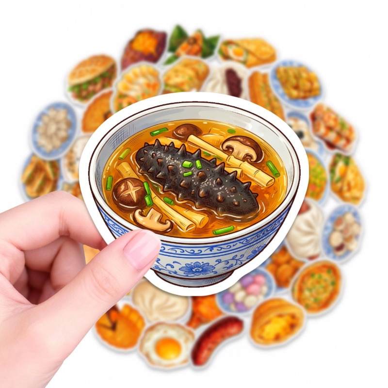 50 pegatinas de material DIY p - Food Snacks Wholesale reseña y precio
