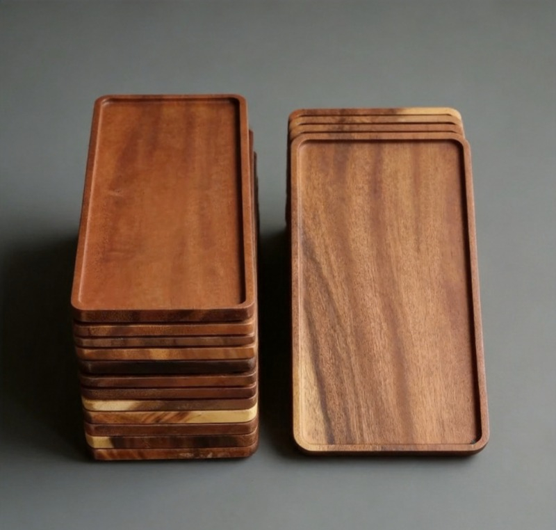 Bandeja Rectangular de Madera  - Food Snacks Wholesale reseña y precio