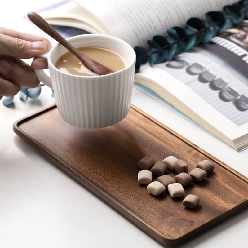 Bandeja Rectangular de Madera  - Food Snacks Wholesale reseña y precio