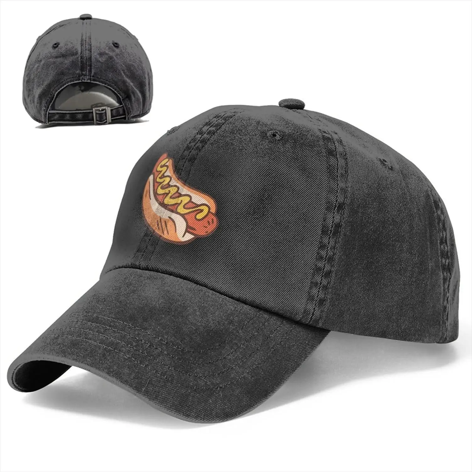 Gorra de mezclilla clásica aju - Food Snacks For Hiking reseña y precio