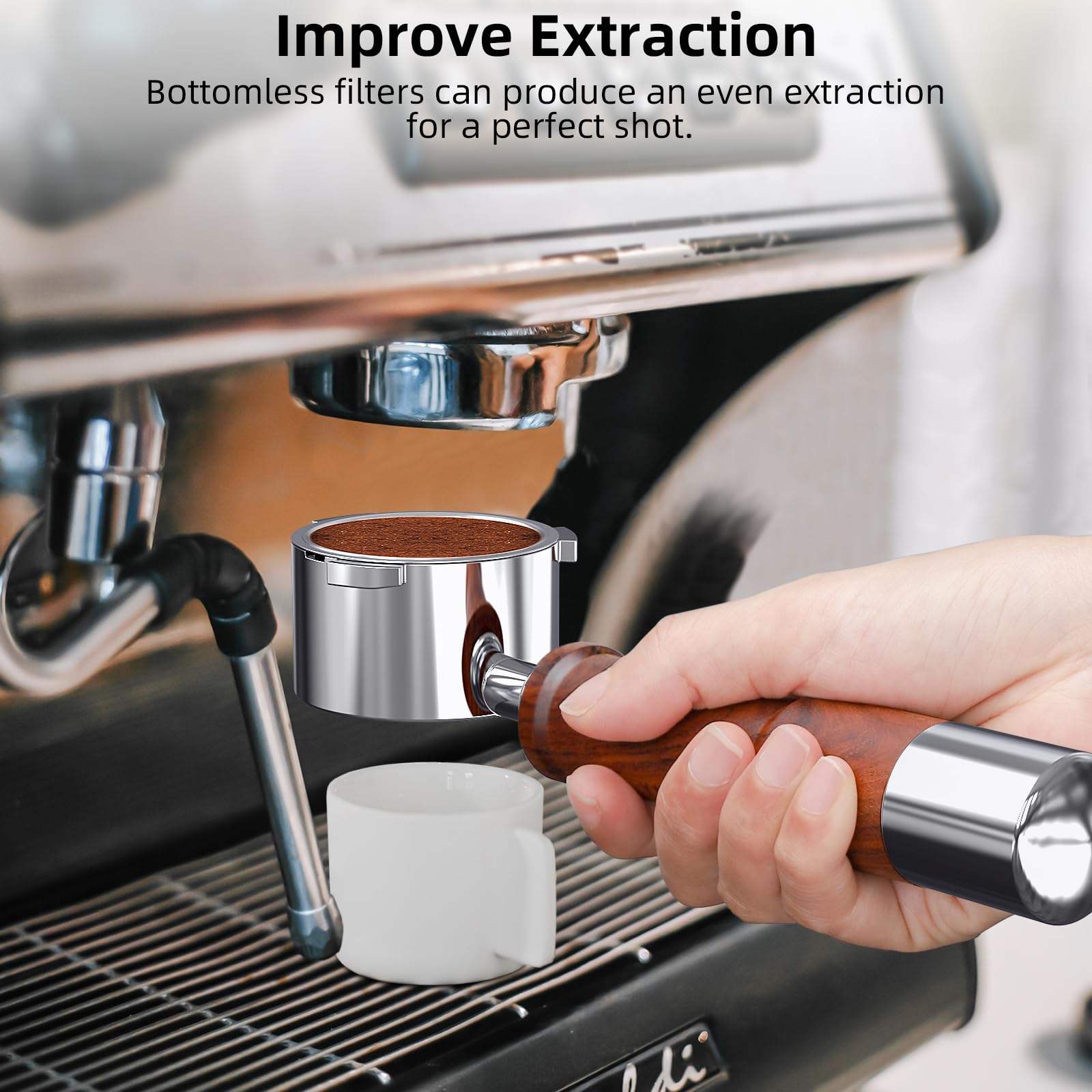 Portafiltro de Espresso sin Fo - Delonghi Espresso Ecp3420 reseña y precio