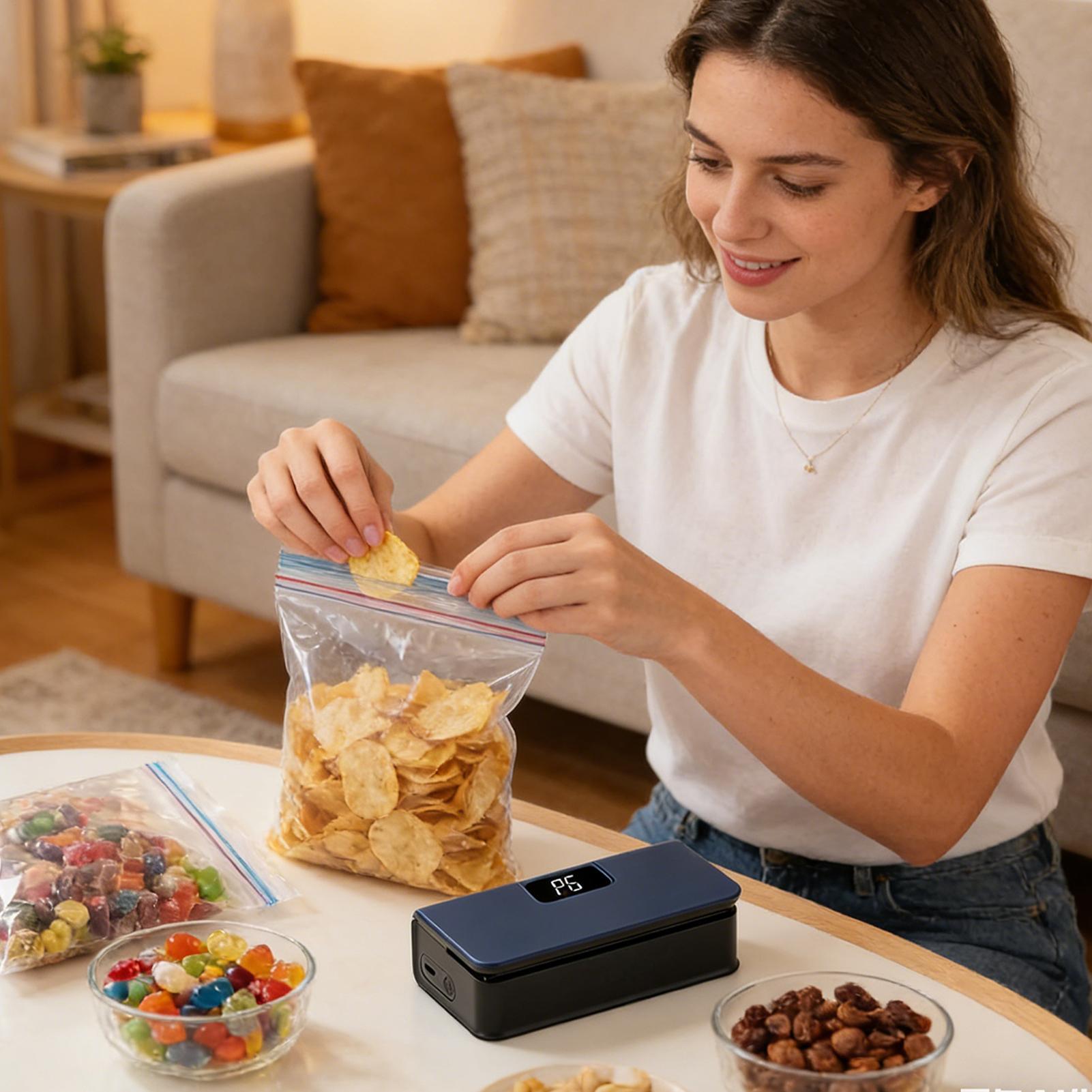 Máquina Selladora de Bolsas Ma - Food Snacks Wholesale reseña y precio
