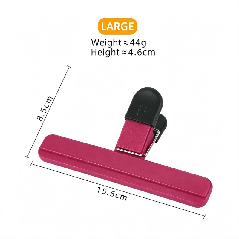 4 clips portátiles de plástico - Food Snacks Wholesale reseña y precio