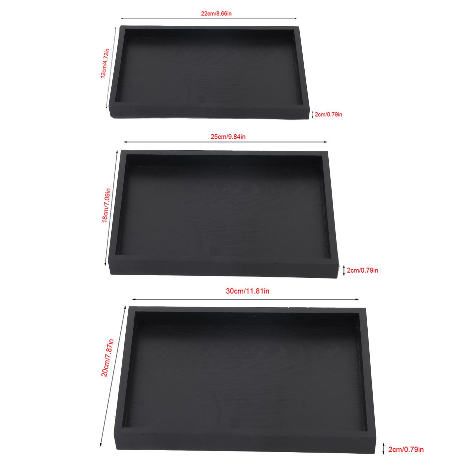 Bandeja rectangular de madera  - Food Snacks Wholesale reseña y precio
