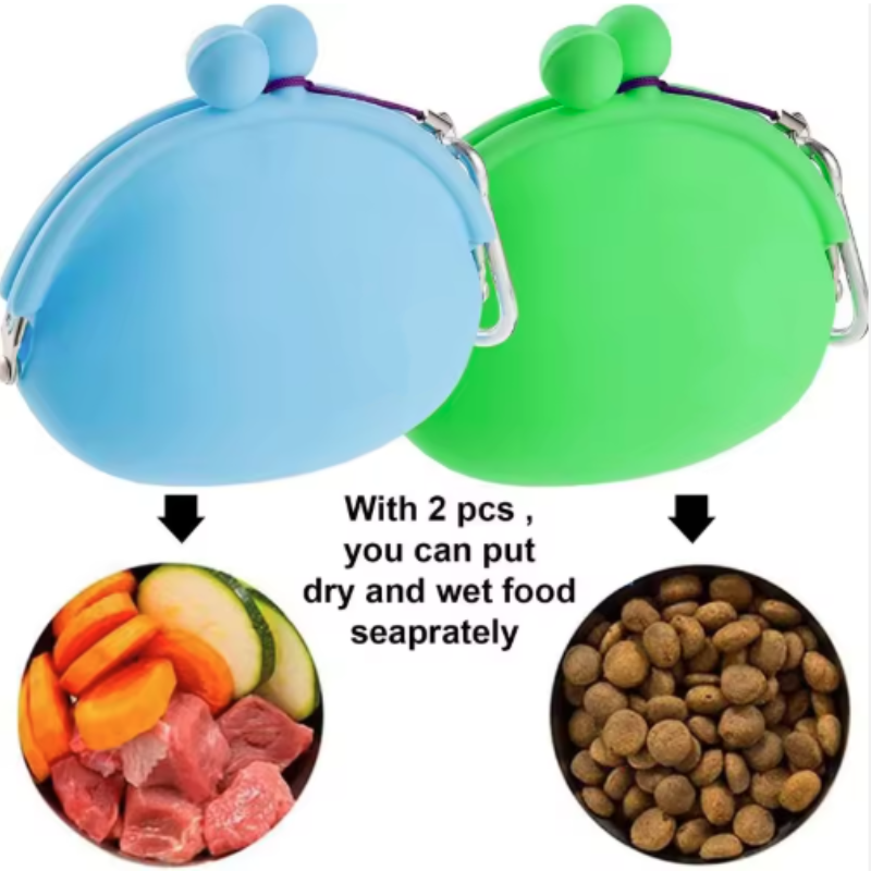 Bolsa de silicona portátil par - Food Snacks For Hiking reseña y precio
